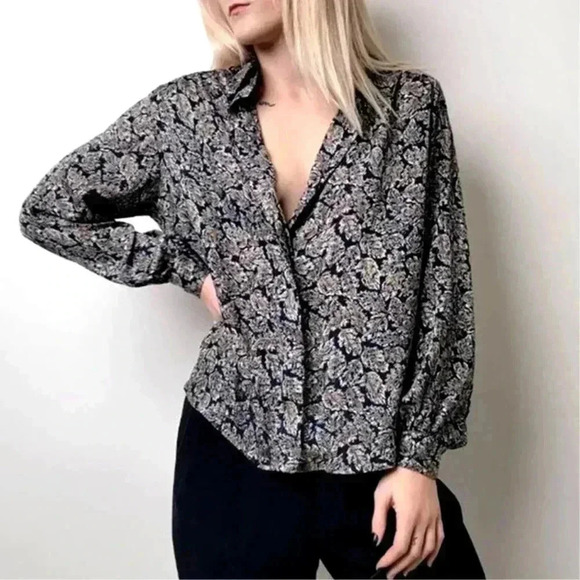 Vintage Pendleton Western Paisley Button Down Shirt - Picture 8 of 10